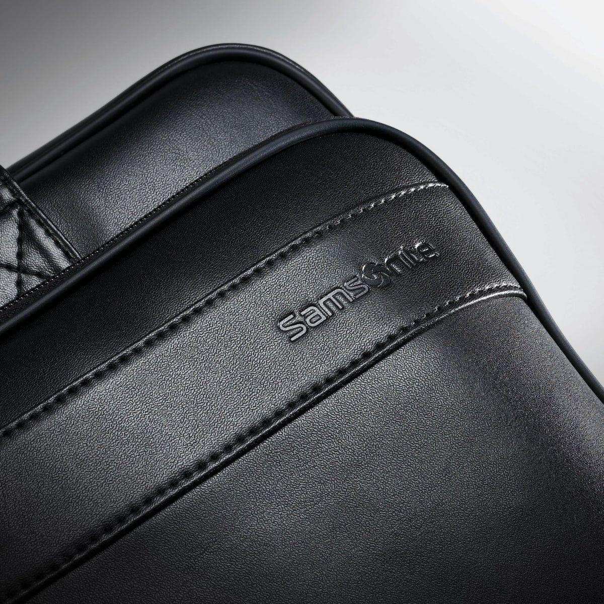 Leather Slim Briefcase X33899