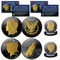 1 OZ. Black Ruthenium & Gold 2-Coin Set X82631
